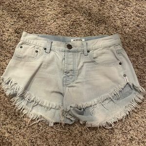 One Teaspoon cutoff shorts